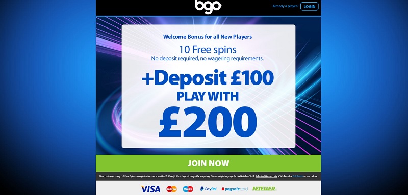 Bgo casino bonus codes